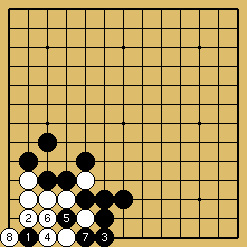 棋譜解説図（数字、記号入り）