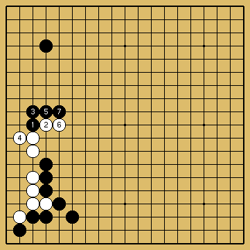 棋譜解説図（数字、記号入り）