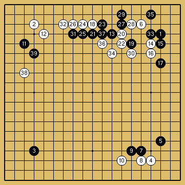 棋譜解説図（数字、記号入り）