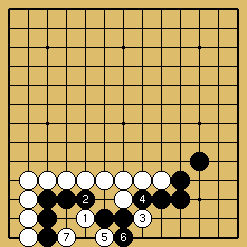 棋譜解説図（数字、記号入り）