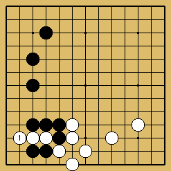 棋譜解説図（数字、記号入り）
