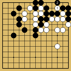 棋譜解説図（数字、記号入り）