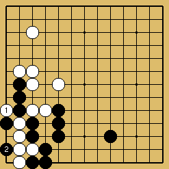 棋譜解説図（数字、記号入り）