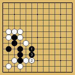 棋譜解説図（数字、記号入り）