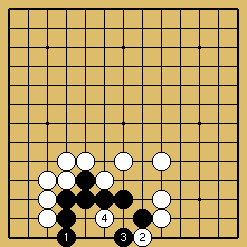 棋譜解説図（数字、記号入り）