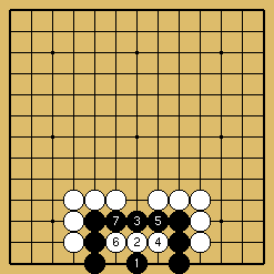 棋譜解説図（数字、記号入り）