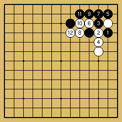 棋譜解説図（数字、記号入り）