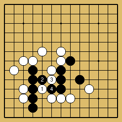 棋譜解説図（数字、記号入り）