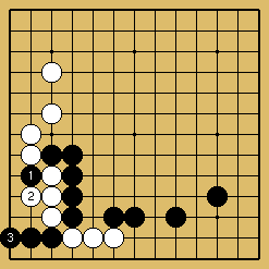 棋譜解説図（数字、記号入り）
