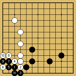 棋譜解説図（数字、記号入り）