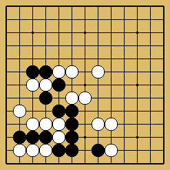 棋譜解説図（数字、記号入り）