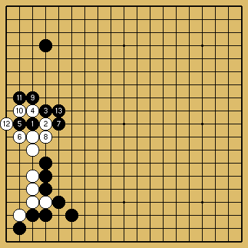 棋譜解説図（数字、記号入り）