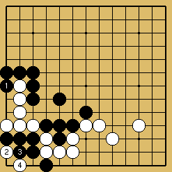 棋譜解説図（数字、記号入り）