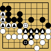 棋譜解説図（数字、記号入り）