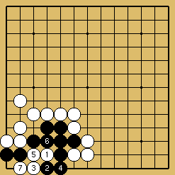 棋譜解説図（数字、記号入り）