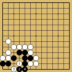 棋譜解説図（数字、記号入り）