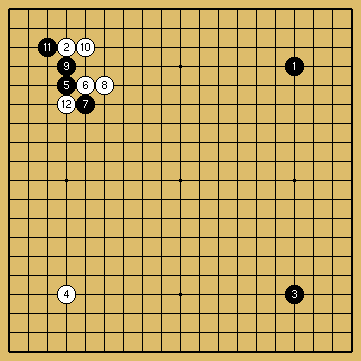 棋譜解説図（数字、記号入り）