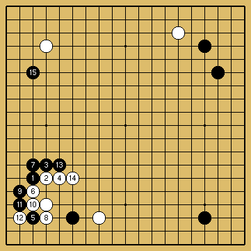 棋譜解説図（数字、記号入り）