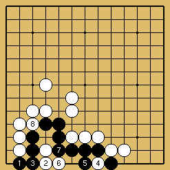 棋譜解説図（数字、記号入り）