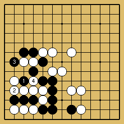 棋譜解説図（数字、記号入り）