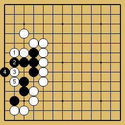 棋譜解説図（数字、記号入り）