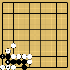 棋譜解説図（数字、記号入り）