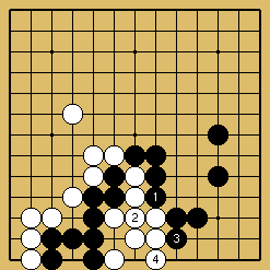棋譜解説図(数字、記号入り) 棋譜解説図(数字、記号入り)