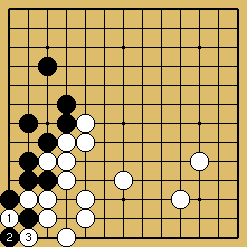 棋譜解説図（数字、記号入り）