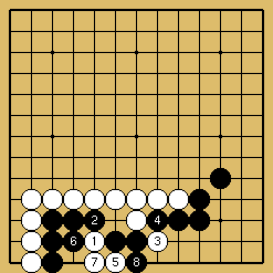 棋譜解説図（数字、記号入り）