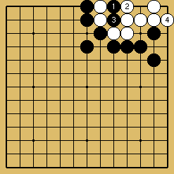 棋譜解説図（数字、記号入り）