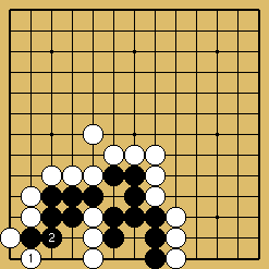 棋譜解説図（数字、記号入り）