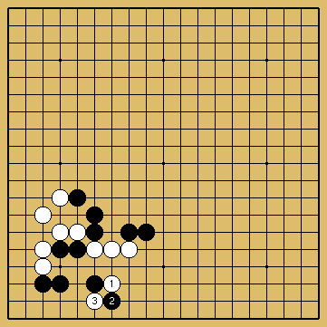 棋譜解説図（数字、記号入り）