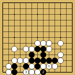 棋譜解説図（数字、記号入り）