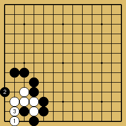 棋譜解説図（数字、記号入り）