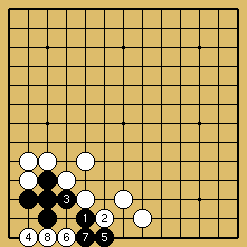 棋譜解説図（数字、記号入り）