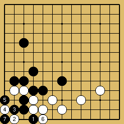 棋譜解説図（数字、記号入り）