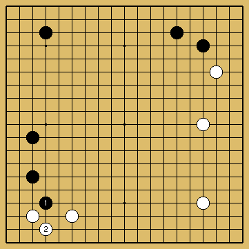 棋譜解説図（数字、記号入り）