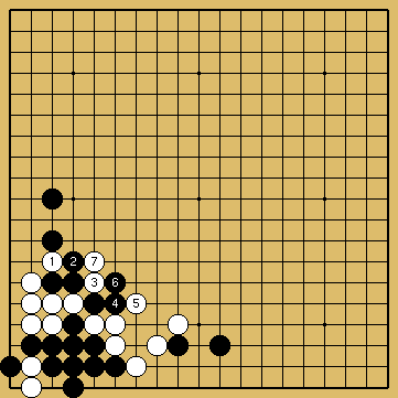 棋譜解説図（数字、記号入り）