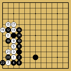 棋譜解説図（数字、記号入り）