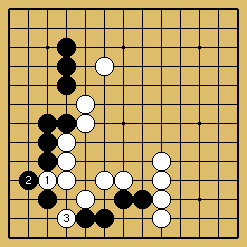 棋譜解説図（数字、記号入り）