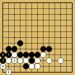 棋譜解説図（数字、記号入り）