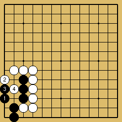 棋譜解説図（数字、記号入り）