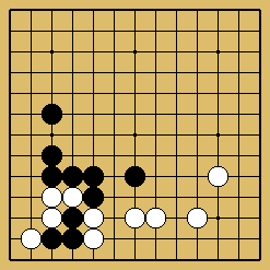 棋譜解説図（数字、記号入り）