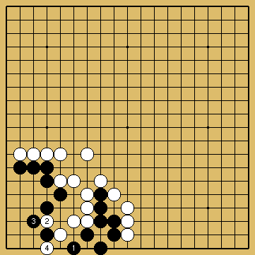 棋譜解説図（数字、記号入り）