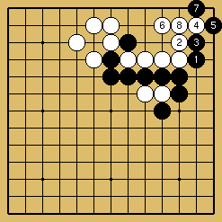 棋譜解説図（数字、記号入り）