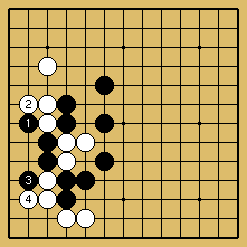 棋譜解説図（数字、記号入り）