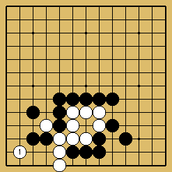 棋譜解説図（数字、記号入り）