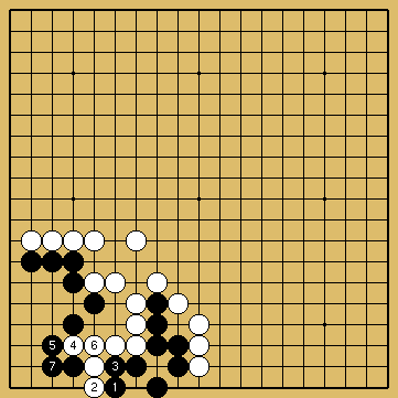 棋譜解説図（数字、記号入り）