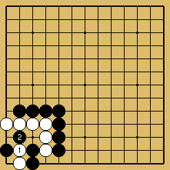 棋譜解説図（数字、記号入り）