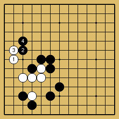 棋譜解説図（数字、記号入り）